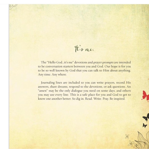 FINAL SALE NEW: Hello God…It’s Me - 365 Day Devotional Journal - Picture 2 of 5